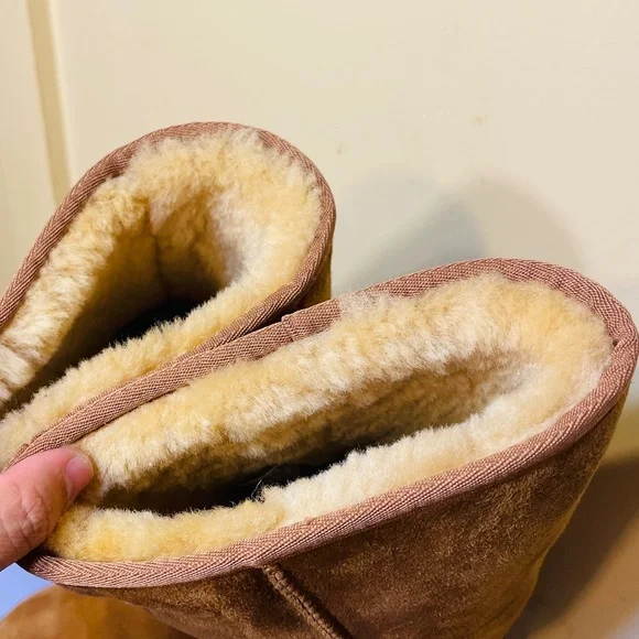 UGG Tan Suede Tall Boots - Picture 6 of 9